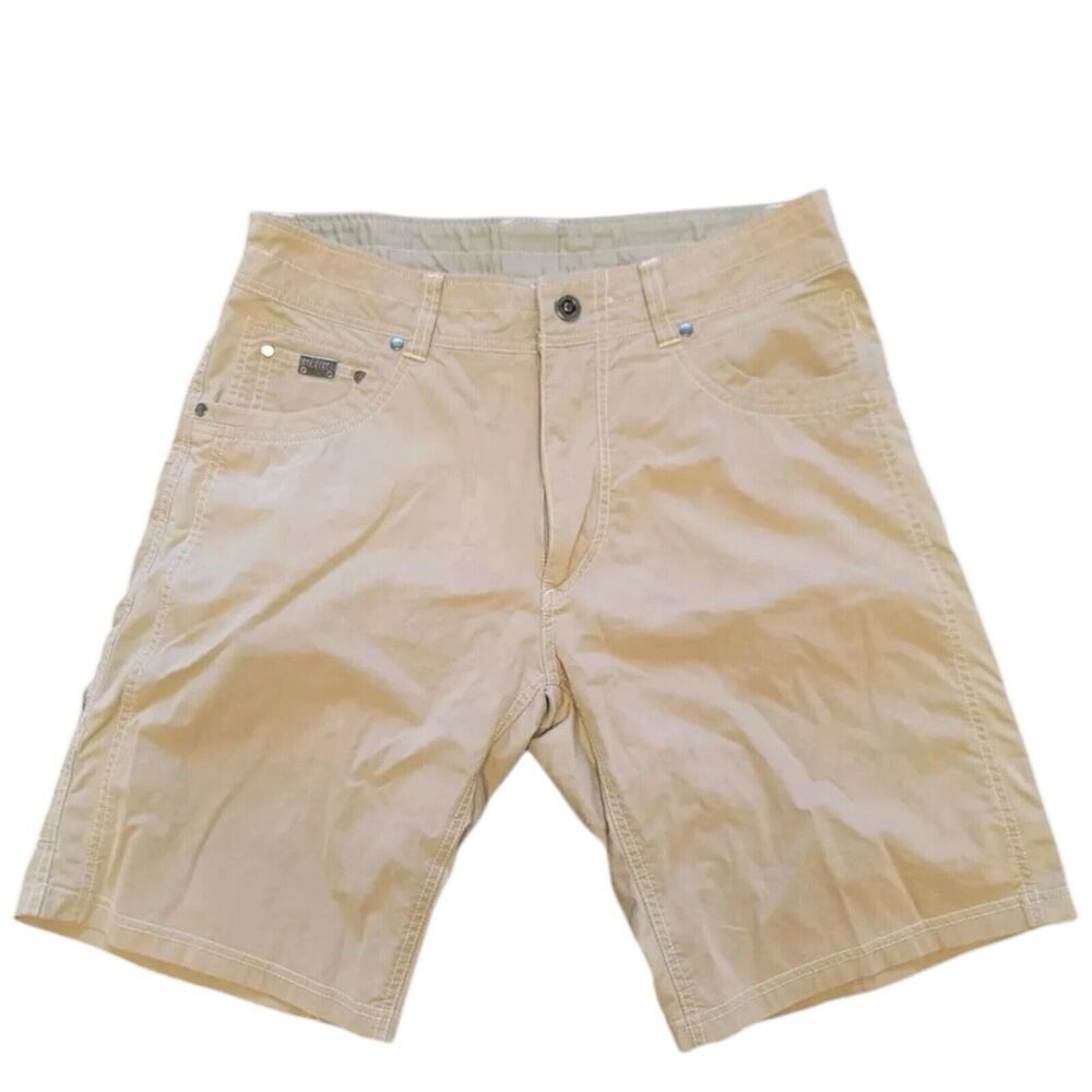 Kuhl Mens Khaki Convertible‎ Shorts Size 40 Outdoor Hiking Casual